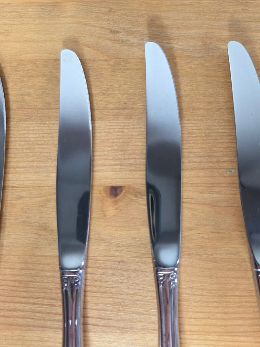 Oneida Community BRAHMS Dinner Knives Hollow (Set of 8) Stainless 9